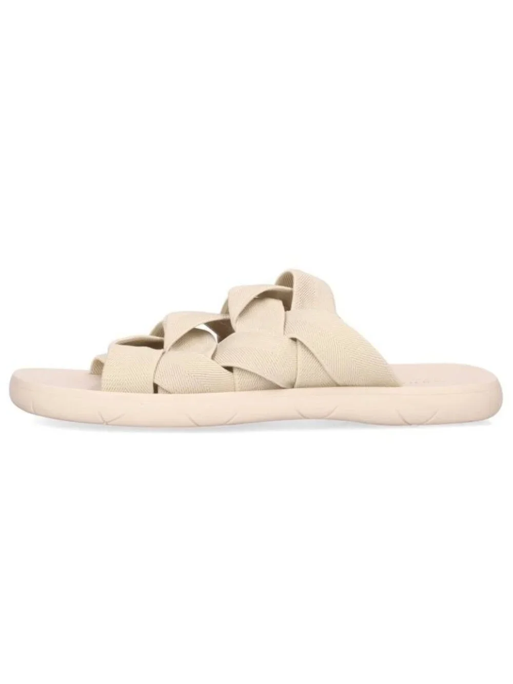 Bottega Veneta Plat Intrecciato Flat Sandals